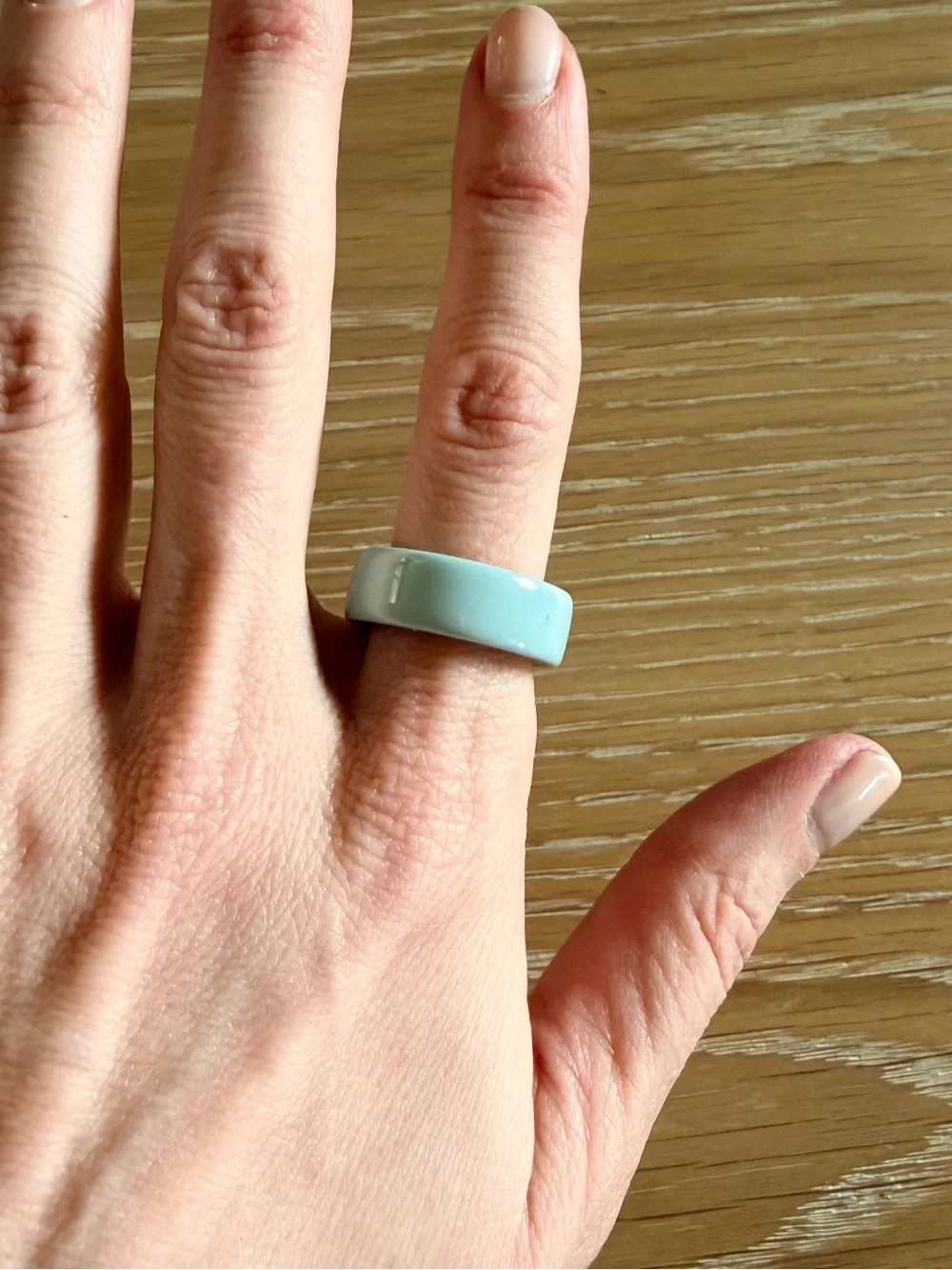 Oura Ring 4 Ceramic Finish Color Tide